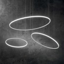 Ideal Lux 258768 LED Hängende Deckenleuchte Hulahoop 1x40w | 4000lm | 3000k - weiß