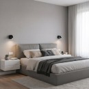 Ideal Lux 260617 LED Wandlampe Bean 1x3,5w | 220lm | 3000K - Netzschalter am Körper, schwarz