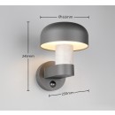 Trio T262569178 Außenwandleuchte FRASER  E27