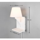 Trio T262670131 Wandleuchte COMFORT  E14