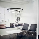 Ideal Lux 269436 LED Hängende Deckenleuchte Oz 1x47w | 5000lm | 3000k - schwarz