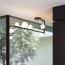 Ideal Lux 273631 Deckenleuchte Birds PL5 5x15W | G9 - Messing, schwarz, weiß