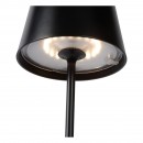 Lucide 27888/04/30 JUSTIN Außentischleuchte LED 2,2W | 154lm | 3000.000 | IP54 - schwarz, dimmbar