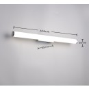 Trio T283274206 LED Wandleuchte über dem Spiegel MATTIMO  | 7W integrierte LED-Quelle | 750lm | 4000K