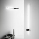 Ideal Lux 285108 LED Wandlampe Essence AP 1x17W | 1850lm | 3000k - schwarz