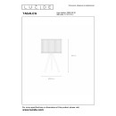 Lucide L215292630 Tischlampe TAGALOG  E27