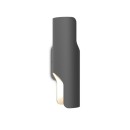 Philips 8721103104793 LED Außenwandleuchte Fira  | 4W integrierte LED-Quelle | 800lm | 2700K | anthrazit