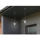 TRIO 301760142 Garten Pendelleuchte Brenta 1x40W | E27 | IP44 - anthrazit