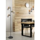 TRIO 304330332 Pendelleuchte Tosh 3x40W | E27 | IP20 - schwarz mit braun