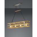 TRIO 305500467 Pendelleuchte Khan 4x28W | E27
