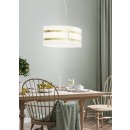 TRIO 308700279 Nikosia Hängeleuchte E27 2x40W