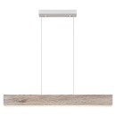 Rabalux 3091 LED-Hänge-Deckenleuchte Cinnamon 1x34W | 1770lm | 3000K - Weiß, Holz