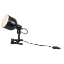 Rabalux 3092 Tischleuchte mit Clip Flint 1x25W | E14 - schwarz
