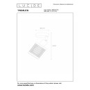 Lucide L219290130 Spot-Deckenleuchte TAGALOG  E27