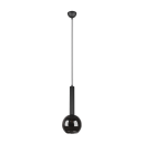 Trio 310300132 hängende Deckenleuchte Clayton 1x28W | E27 - höhenverstellbar, schwarz
