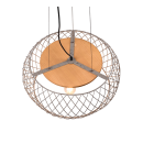 Trio 311100367 Pendel-Deckenleuchte Tamil 3x40W | E27 - höhenverstellbar, Nickel