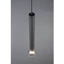 Trio 313400132 Hängende Deckenleuchte Clermont 1x10w | E27 - einstellbare Höhe, schwarz