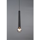 Trio 313400132 Hängende Deckenleuchte Clermont 1x10w | E27 - einstellbare Höhe, schwarz