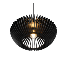 Trio 310300132 hängende Deckenleuchte Colino 1x40W | E27 - höhenverstellbar, schwarz