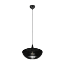 Trio 310300132 hängende Deckenleuchte Colino 1x40W | E27 - höhenverstellbar, schwarz