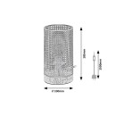 Rabalux 3179 Tischleuchte Fanny 1x25W | E14 - golden, weiß