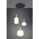 Trio T319830308 Pendelleuchte DIVA  E27