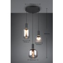 Trio T319830332 Pendelleuchte DIVA  E27