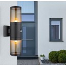Globo 32014-2BSS Außenwandleuchte XELOO  E27