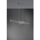 Trio 320310307 LED Hängende Deckenleuchte Salinas 1x34w | SMD | 4200lm | 3000K - 3-Phasen-Dimmen, mattes Nickel