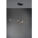 Trio 320310332 LED Hängende Deckenleuchte Salinas 1x34w | SMD | 4200lm | 3000K - 3 Phase Dimmen, mattschwarz