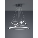 TRIO 321910342 LED Pendelleuchte Durban 1x75W | 8000LM | 3000K | IP20 - dimmbar - 3 Phasen, anthrazit