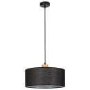 Rabalux 3247 Deckenleuchte Miguel 1x40W | E27 - schwarz, Holz