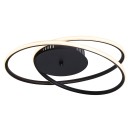 Rabalux 3256 LED-Deckenleuchte Meridia 1x40w | 2900lm | 3000k - schwarz