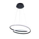 Rabalux 3257 LED Hängende Deckenleuchte Meridia 1x40w | 2900lm | 3000k - schwarz