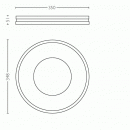 Philips Hue 32610/48/P7 LED Deckenleuchte 1x32W Being | 2200-6500K - White Ambiance