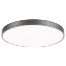 Rabalux 3317 LED-Deckenleuchte Tesie 1x60w | 5000lm | 3000-6000K - Dimmbare, Fernbedienung, Timer, Nacht Übernachtung, Stellar-Effekt, Silber, weiß