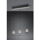 Trio 337010307 LED Pendelleuchte ROMEO | 7W integrierte LED-Quelle | 700lm | 2300+3000+4000K | verstellbar