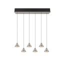 Trio 337010607 LED Pendelleuchte ROMEO | 7W integrierte LED-Quelle | 700lm | 2300+3000+4000K | verstellbar