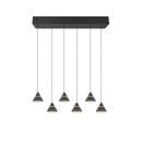 Trio 337010632 LED Pendelleuchte ROMEO | 7W integrierte LED-Quelle | 700lm | 2300+3000+4000K | verstellbar