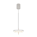 Trio T340219176 LED Pendelleuchte KEATON  | 34W integrierte LED-Quelle | 1x4000lm | 2300+3000+4000K | Seilleuchte | Trio - SwitchDimmer | grau