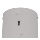 Trio T340219176 LED Pendelleuchte KEATON  | 34W integrierte LED-Quelle | 1x4000lm | 2300+3000+4000K | Seilleuchte | Trio - SwitchDimmer | grau