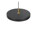 Trio T340219180 LED Stehlampe KEATON  | 34W integrierte LED-Quelle | 1x4000lm | 2300+3000+4000K | Seilleuchte | Trio - SwitchDimmer | schwarz | gold