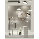 Trio 340910332 LED-Deckenpendelleuchte Tray 3x10W | 3600lm | 3000K - höhenverstellbar, dimmbar, schwarz