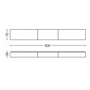 Philips 34343/11/P0 LED Wandleuchte Badleuchte Seabird 2x4,5W | 2700K | IP44