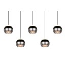 Trio SELECT  344410507  LED Pendelleuchte ORBIT  | 5x8W integrierte LED-Quelle | 5x960lm | 2300+3000+4000K