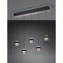 Trio SELECT  344410507  LED Pendelleuchte ORBIT  | 5x8W integrierte LED-Quelle | 5x960lm | 2300+3000+4000K
