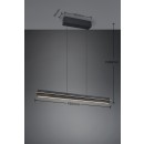 Trio T346710180 LED Pendelleuchte EMERSON | 22W integrierte LED-Quelle