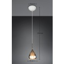 Trio T349400157 Pendelleuchte ALDEA | 10W E14 | Seilleuchte | gelb | weiß