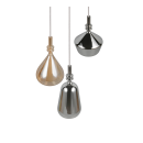Trio T349430317 Pendelleuchte ALDEA  | 3x10W E14 | Seilleuchte | gelb | weiß | buntfarbig