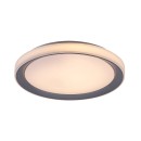 Rabalux 3510 LED-Deckenleuchte Everest 1x40W | 3200lm | 2700-6500K | RGB - Fernbedienung, einstellbare Lichttemperatur, Memoryfunktion, Timer, WLAN, Nachtmodus, dimmbar, silber